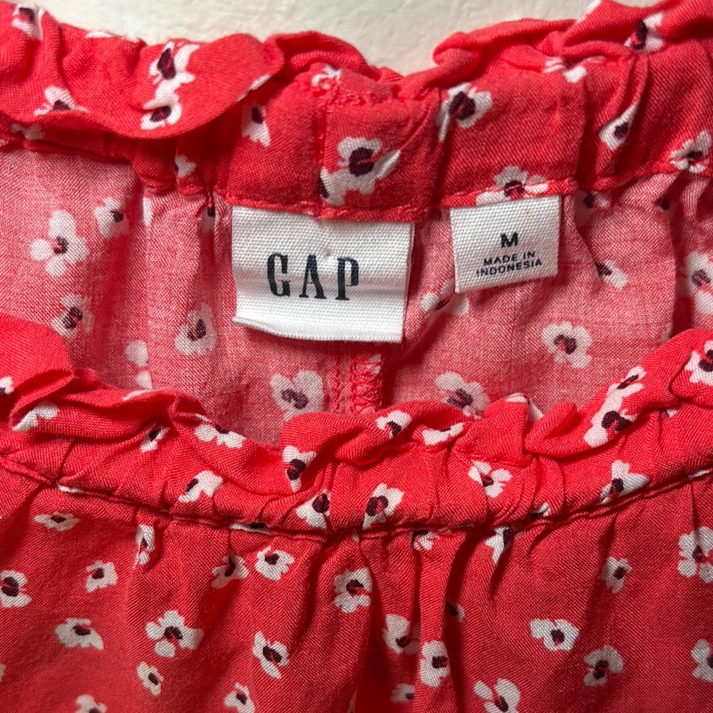 GAP Ruffled Blouse with Peter Pan Collar - Picture 2 of 12